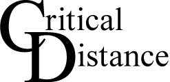 Critical Distance - "Where is all the good writing about games?"